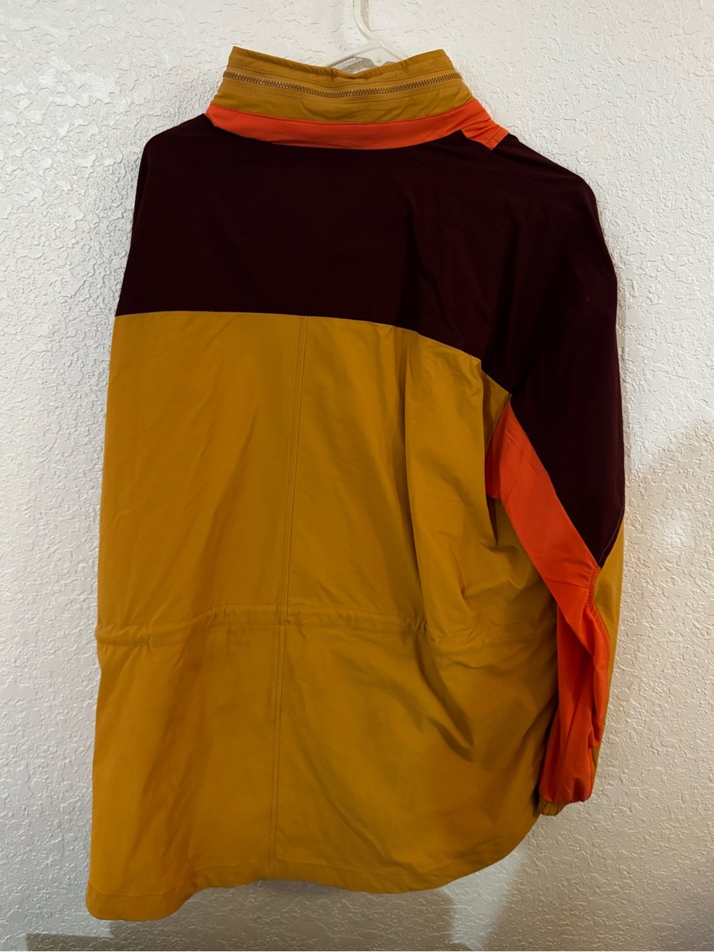 Fabletics Colorblock Utility Jacket - Mustard & Red - Picture 2 of 5